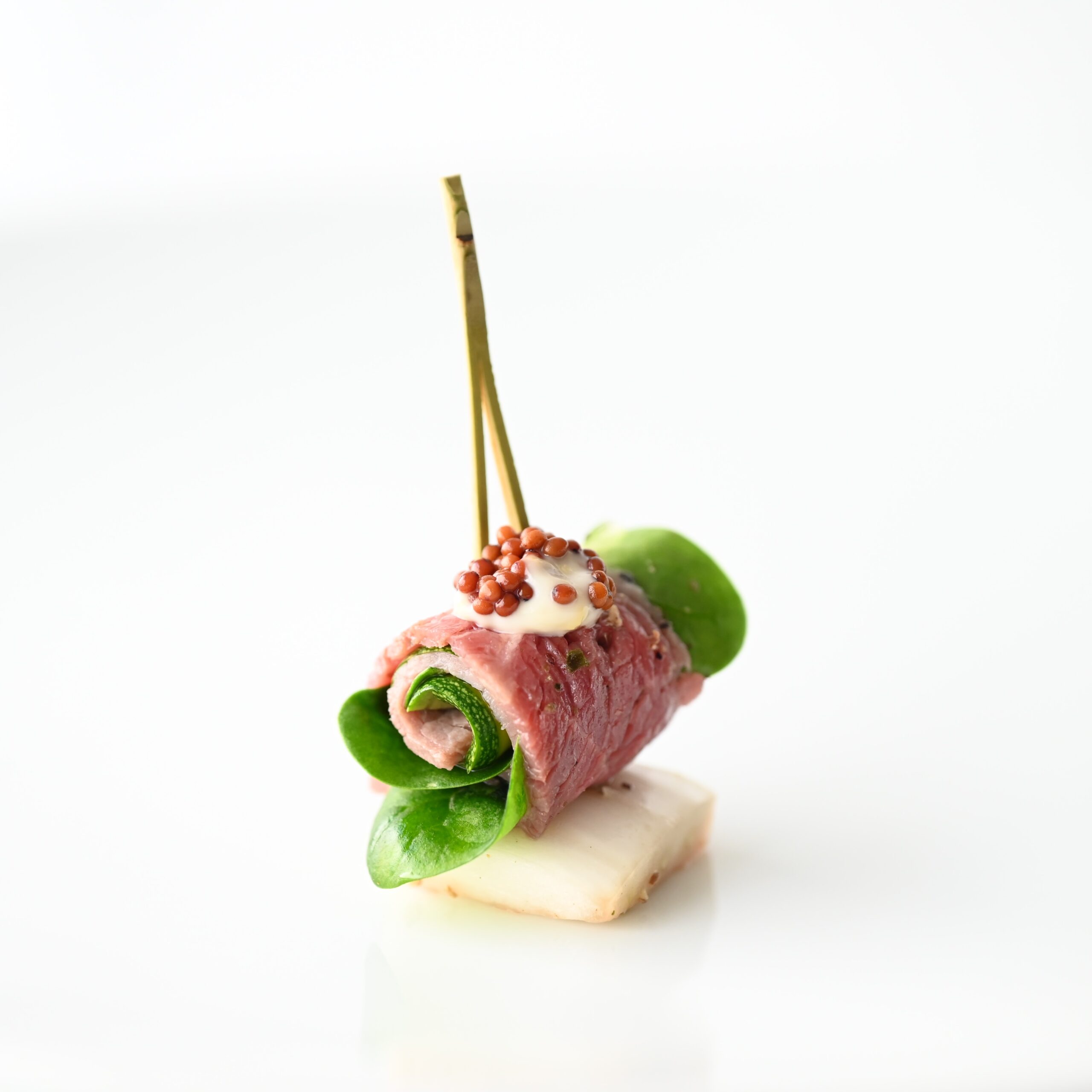 Pièce cocktail boeuf fenouil graines de moutarde