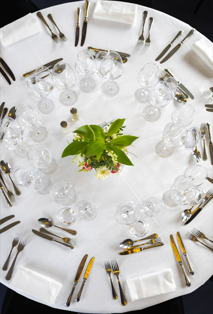 Art de la table particulier