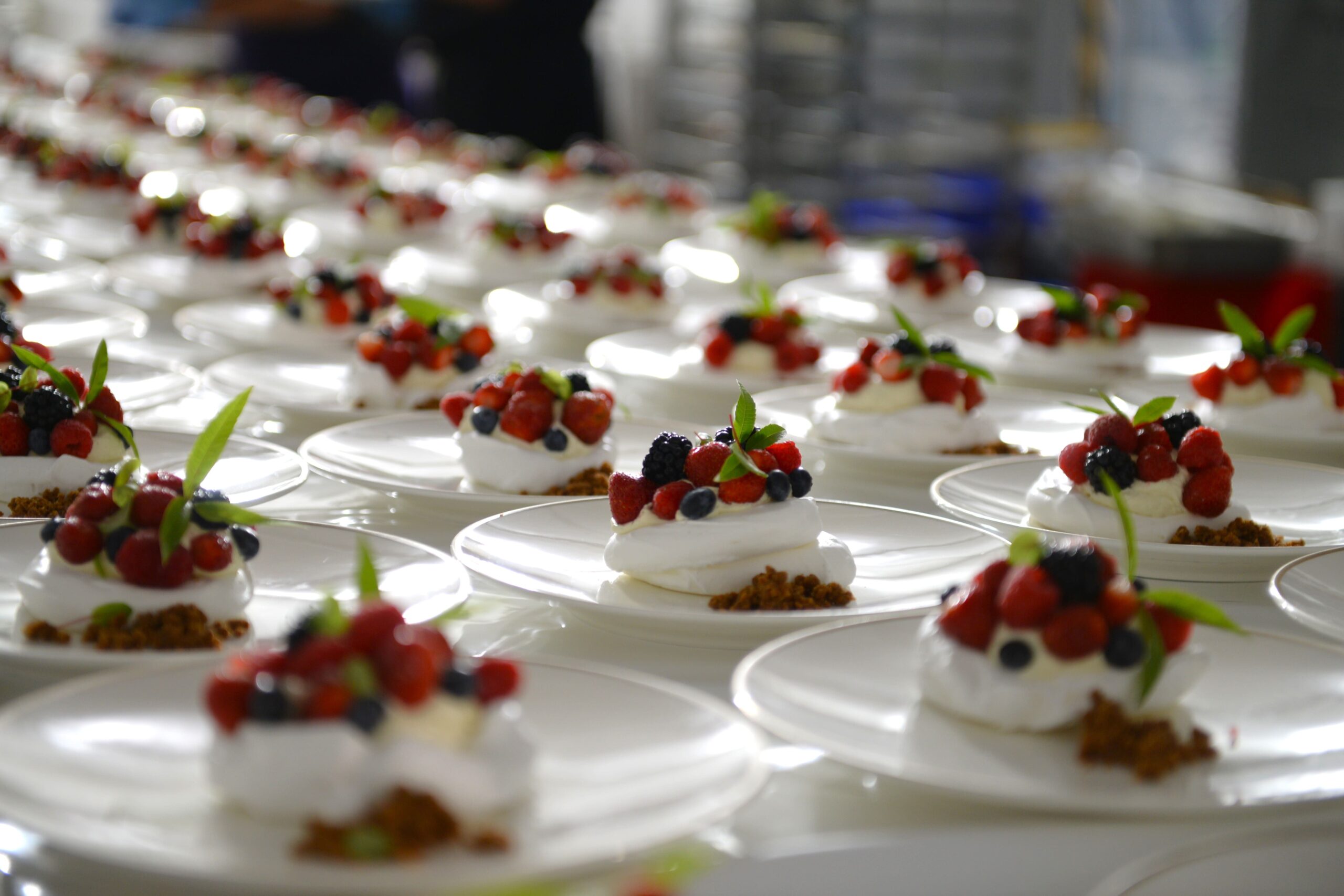 Pavlova dessert évènement privé