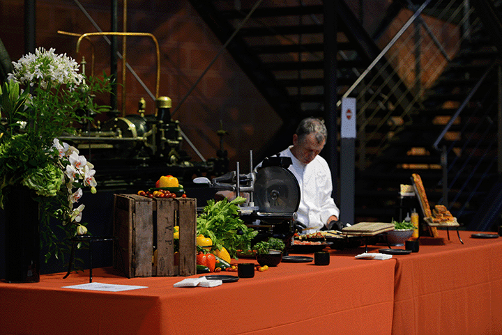 Buffet animation culinaire